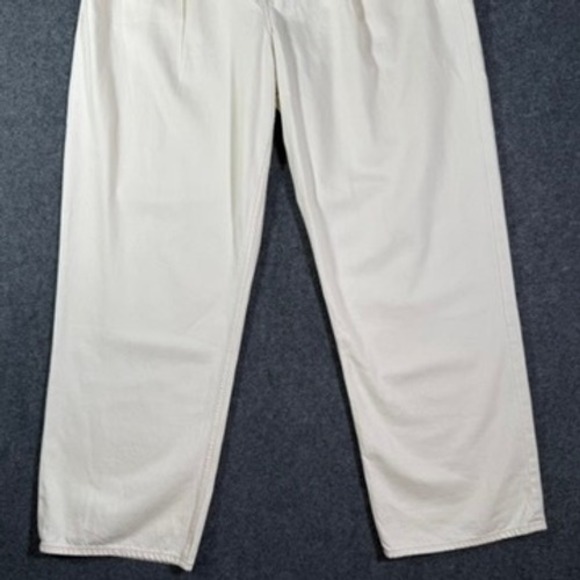 Abercrombie & Fitch Womens The Loose High Rise Pleated Trouser Pants Size 32 NWT - Picture 5 of 13